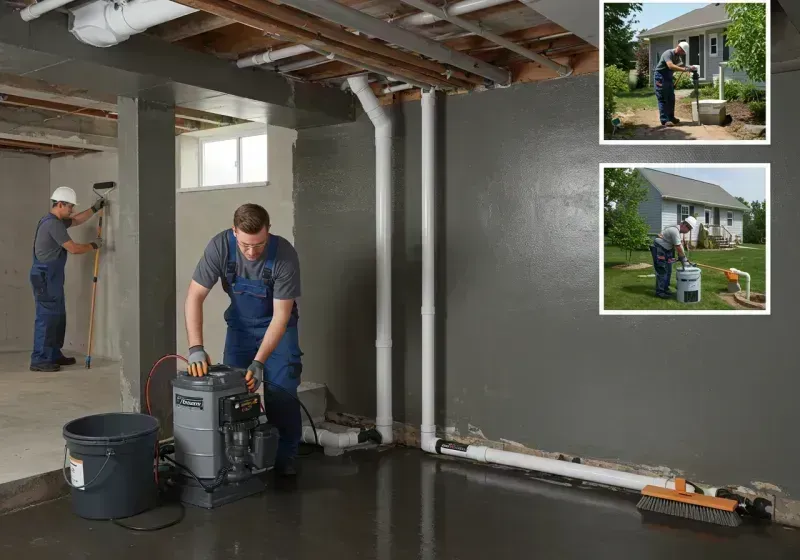 Basement Waterproofing and Flood Prevention process in King City, CA